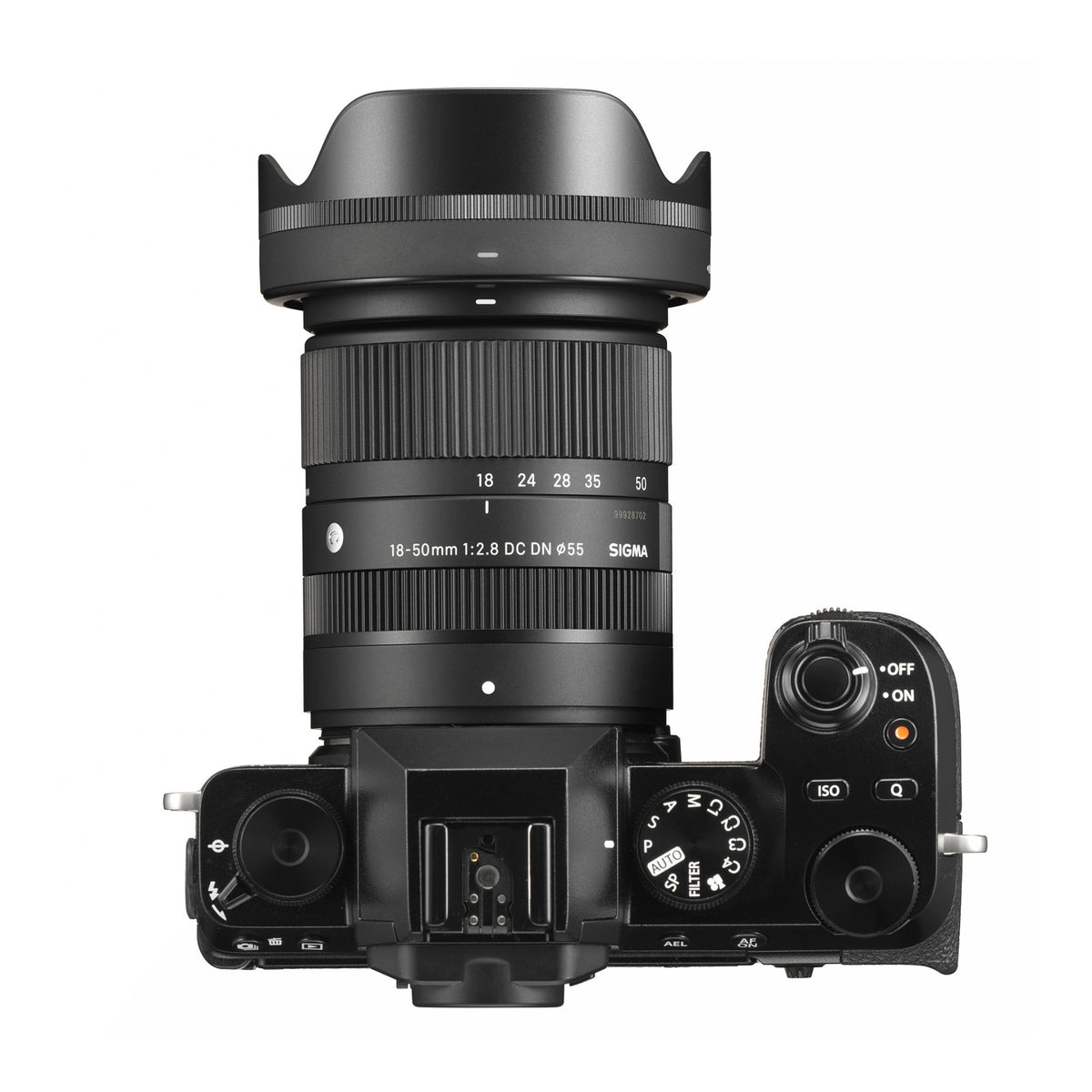 Sigma 18-50mm F2.8 DC DN Contemporary Lens for Fujifilm X Mount with Hard Case Travel Bundle