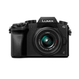 Panasonic LUMIX G7 Mirrorless Camera with 14-42mm Lens, 128GB SD Card and Accessories Bundle