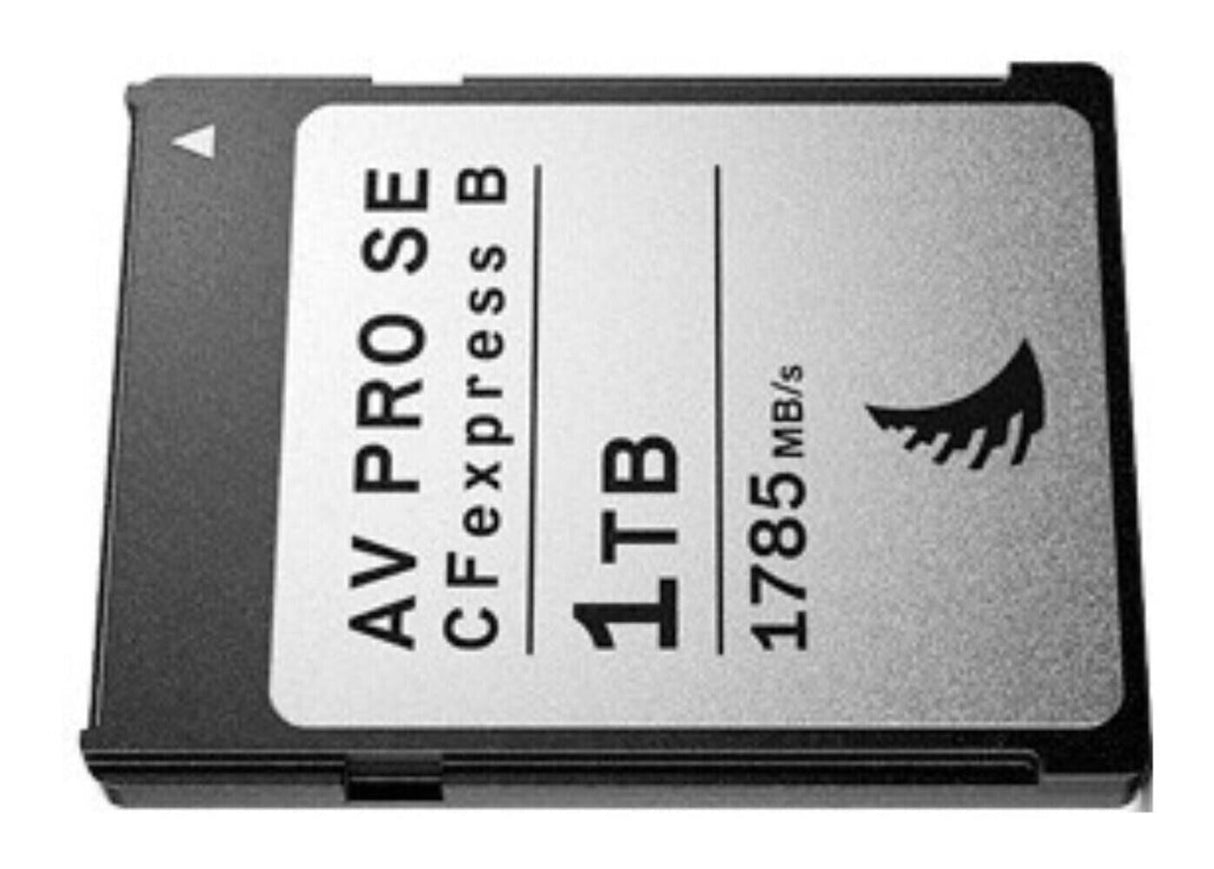 Angelbird AV PRO CFexpress B SE 1 TB Memory Card for 8K Plus Video Recording and 12K Photography
