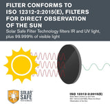 Celestron EclipSmart 10x25 Solar Binoculars