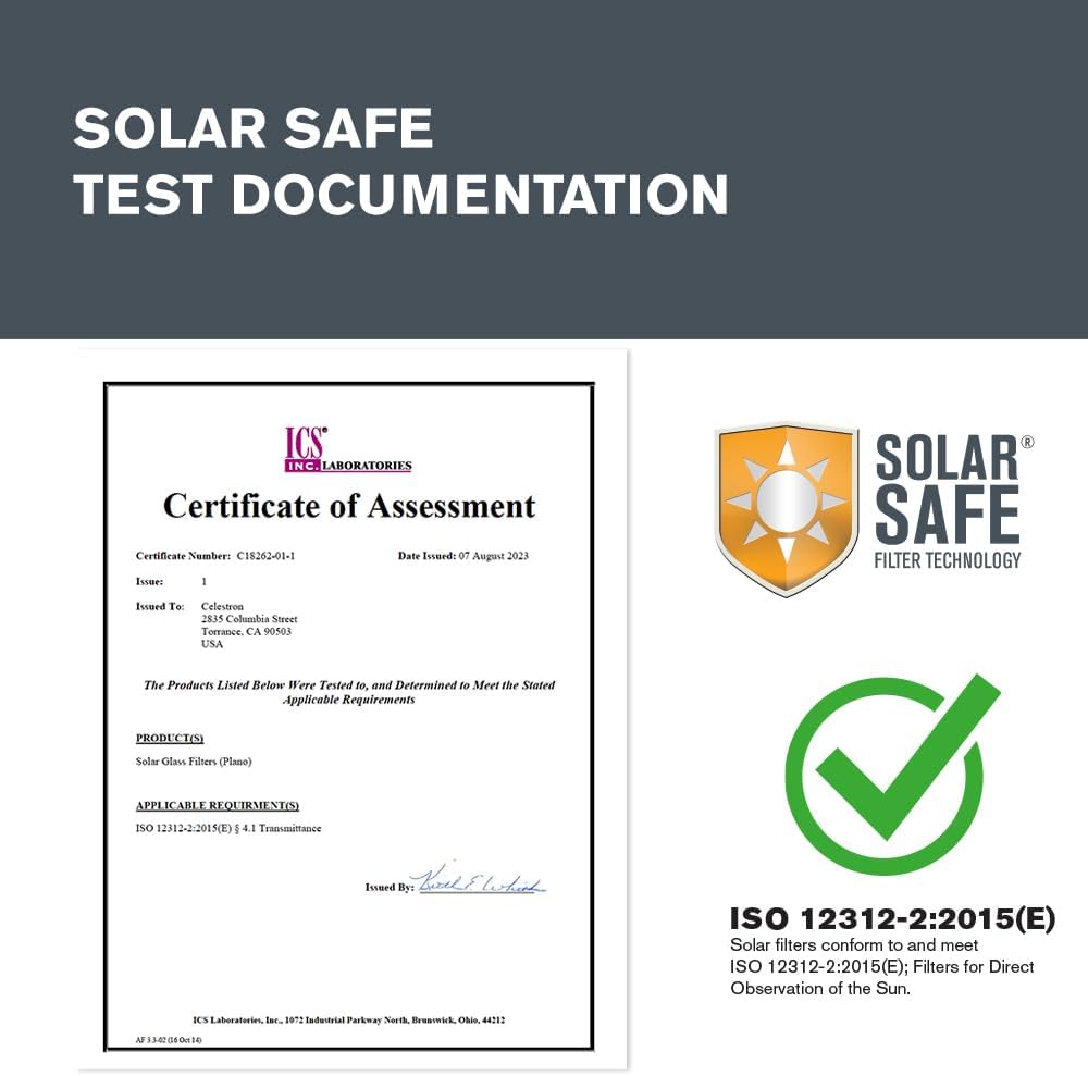 Celestron EclipSmart 8" Solar Filter (SCT and EdgeHD)