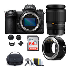 Nikon Z 7II  Mirrorless Digital Camera with 24-200mm Lens and  FTZ II Mount Adapter Bundle