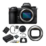Nikon Z7II Mirrorless Digital Camera Body with Nikon FTZ II Mount Adapter