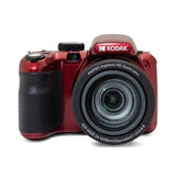 Kodak PIXPRO AZ425 Astro Zoom 20MP Digital Camera (Red) with 32GB Card and Camera Case