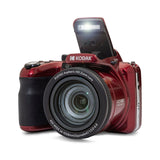 Kodak PIXPRO AZ425 Astro Zoom 20MP Digital Camera (Red) with 32GB Card and Camera Case