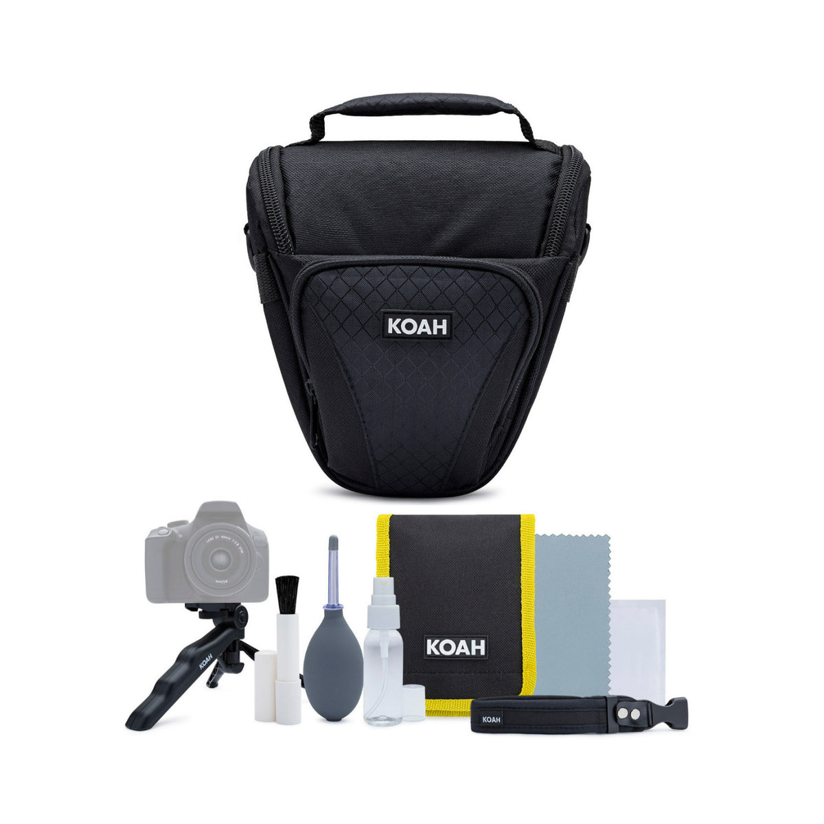 KODAK PIXPRO AZ425 Astro Zoom 20MP Digital Camera (Black) with 32GB SD Card and Holster Case Bundle