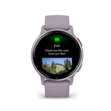 Garmin Vivoactive 5 GPS Smartwatch (Metallic Orchid Bezel with Orchid Case and Silicone Band)