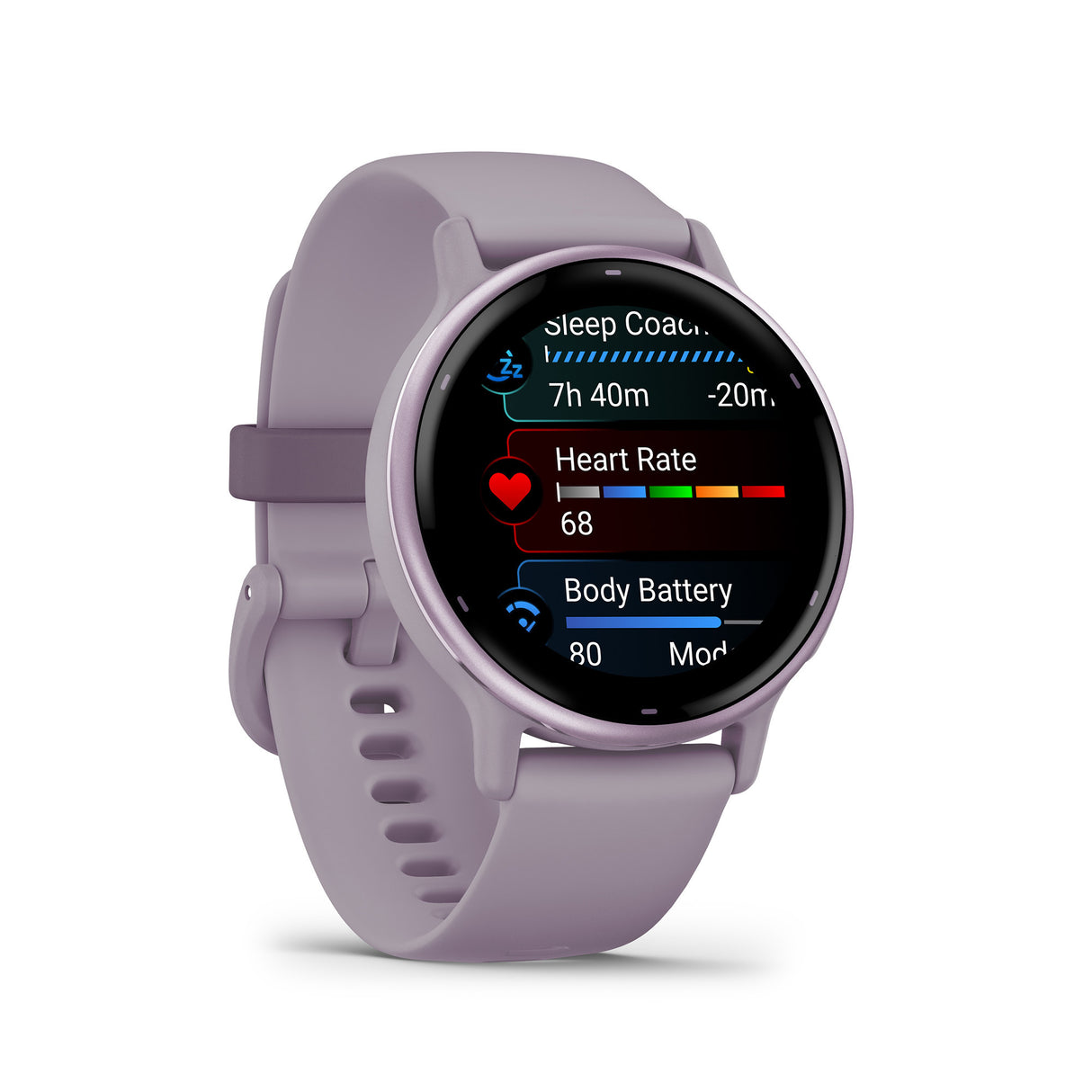 Garmin Vivoactive 5 GPS Smartwatch (Metallic Orchid Bezel with Orchid Case and Silicone Band)