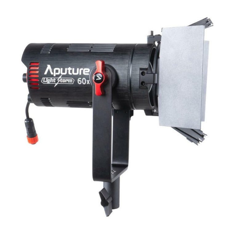 Aputure LS 60x Bi-Color LED Focusing Flood Light Bundle with C-Stand, Light Dome Mini III