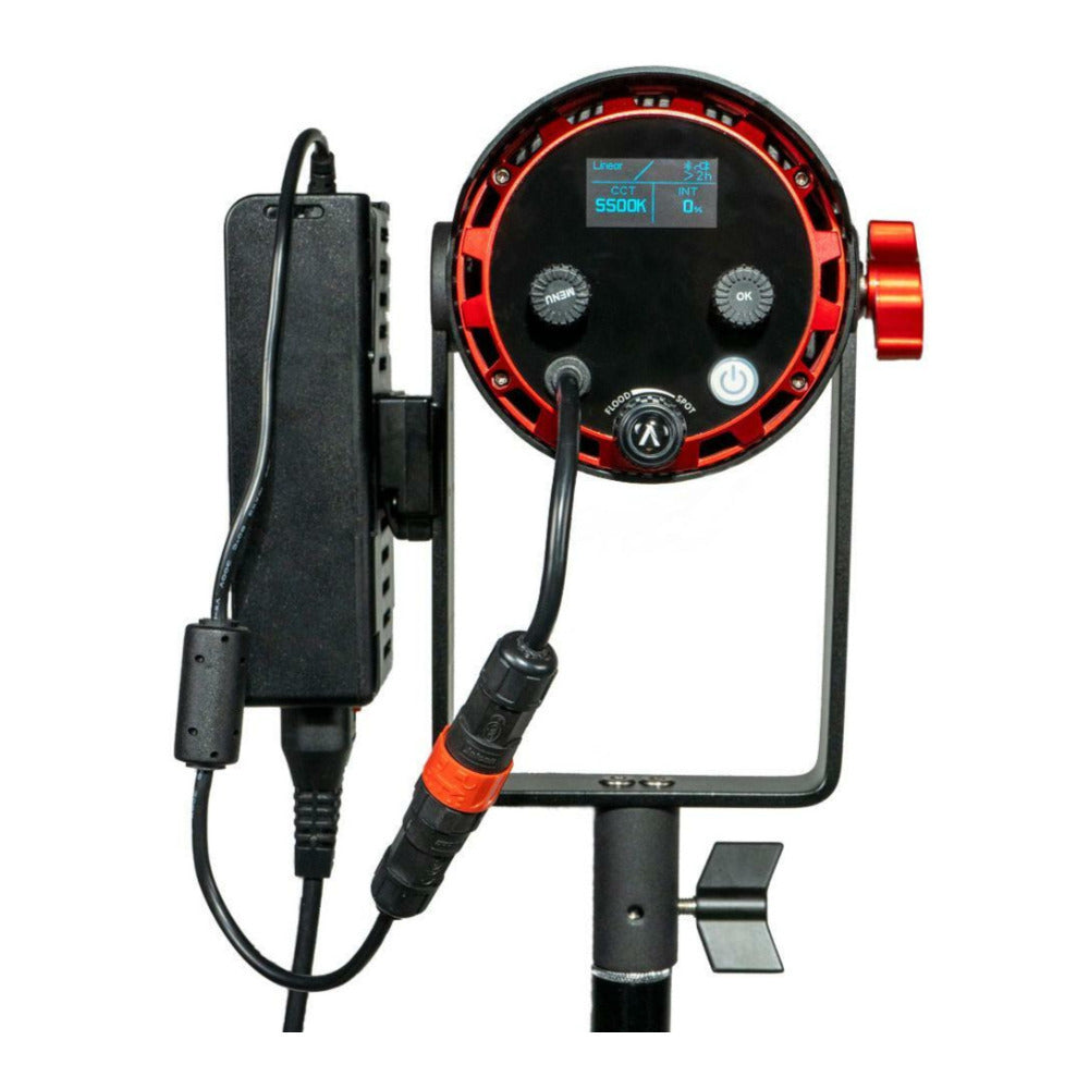 Aputure LS 60x Bi-Color LED Focusing Flood Light Bundle with C-Stand, Light Dome Mini III