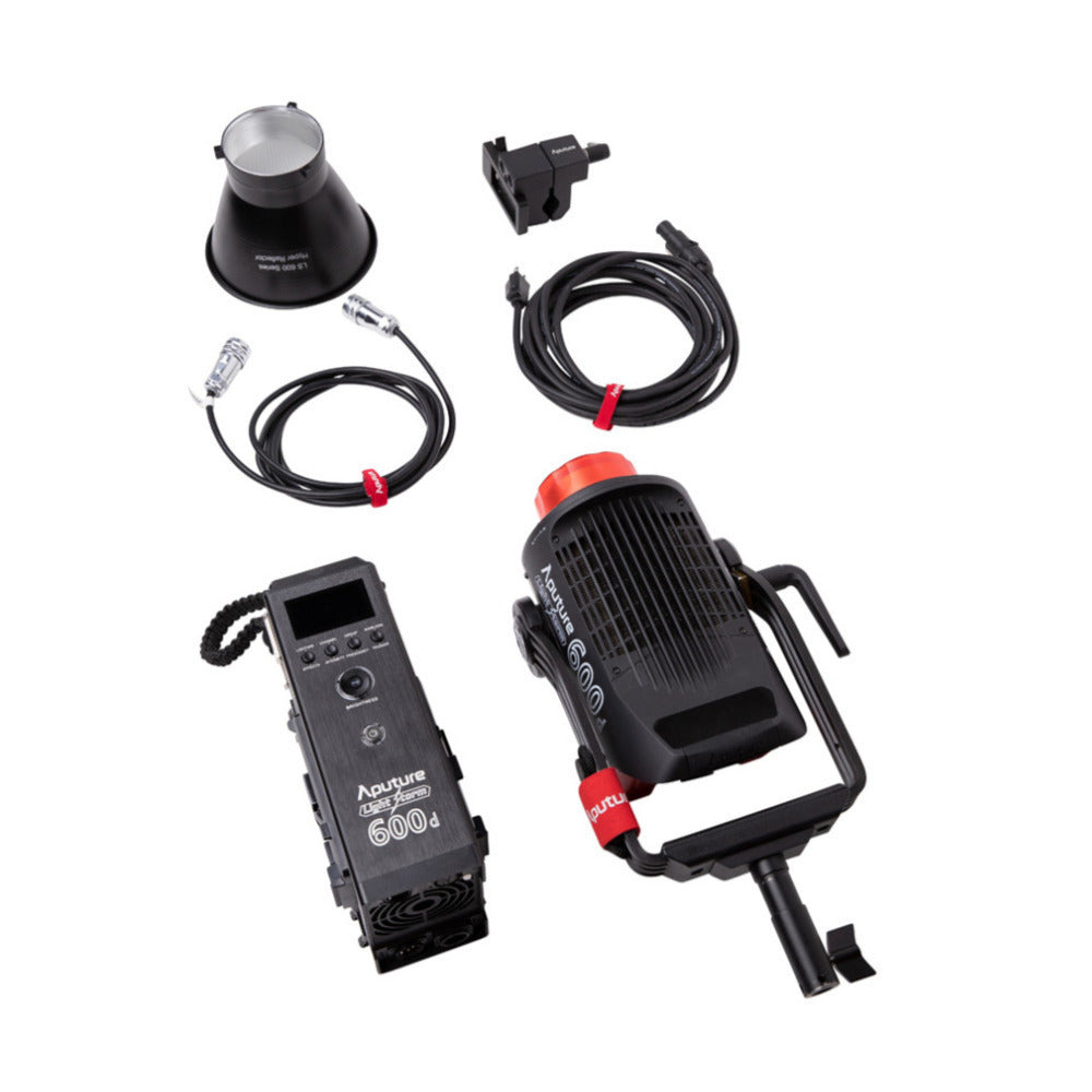 Aputure LS 600d Daylight LED Monolight (V-Mount) with Light Dome Mini III