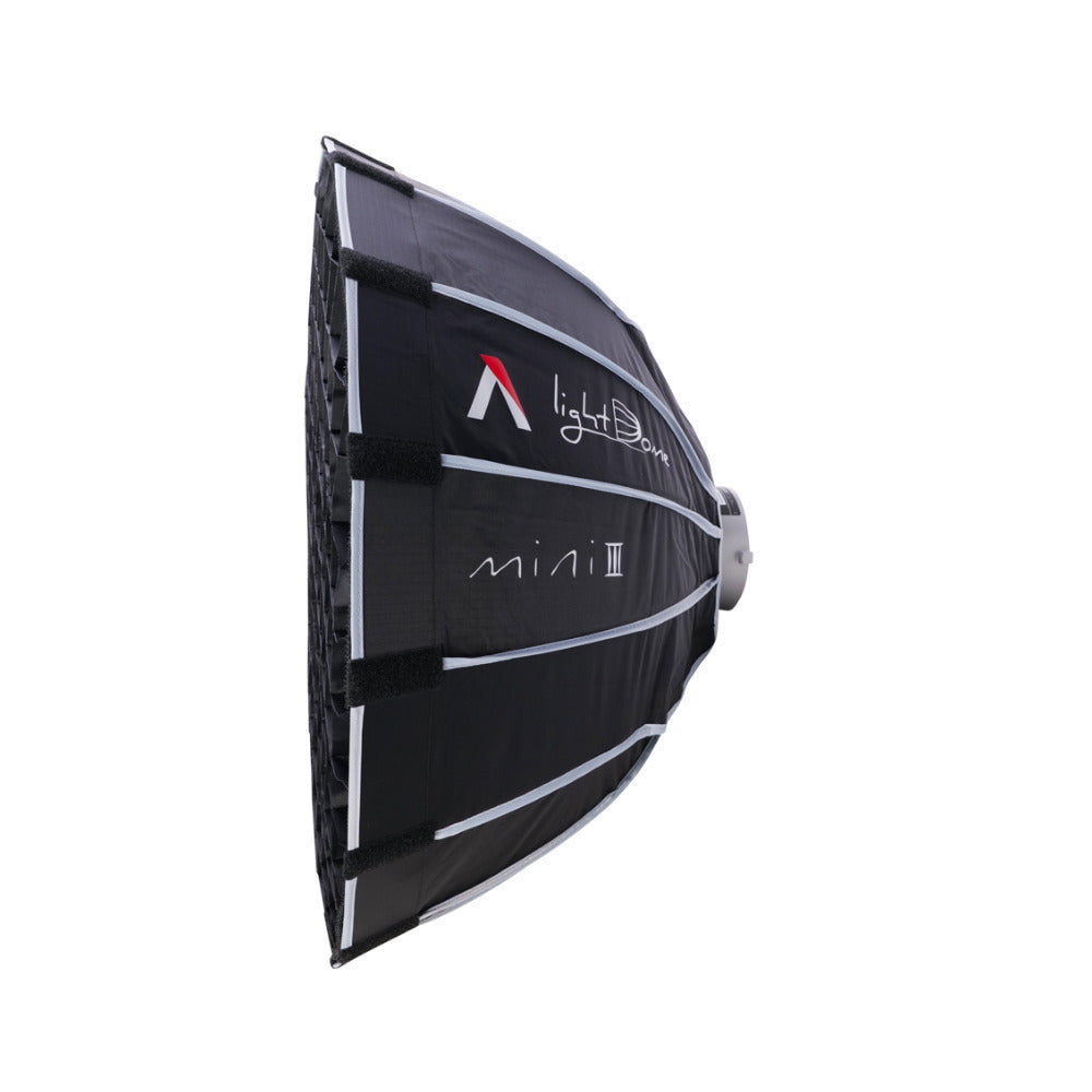 Aputure LS 60x Bi-Color LED Focusing Flood Light with Light Dome Mini III and Accessory Kit