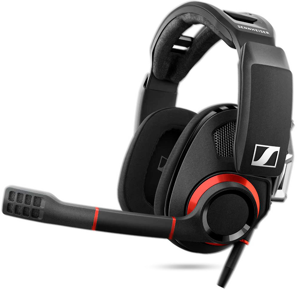 Sennheiser GSP 500 Wired Open Acoustic Adjustable Noise-Cancelling Gaming Headset for PC and Mac