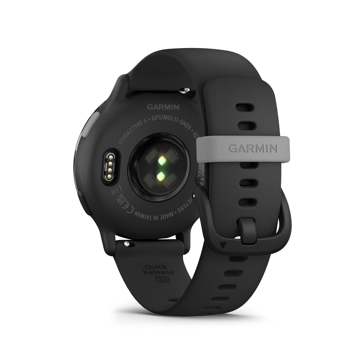 Garmin Vivoactive 5 GPS Smartwatch (Slate Aluminum Bezel with Black Case and Silicone Band)