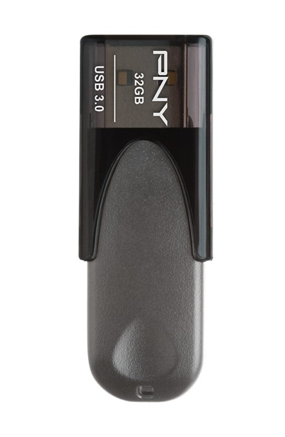 PNY Turbo Attache 4 USB 3.0 Reliable and Portable Flash Drive for Easy Data Storage (32GB, Black)