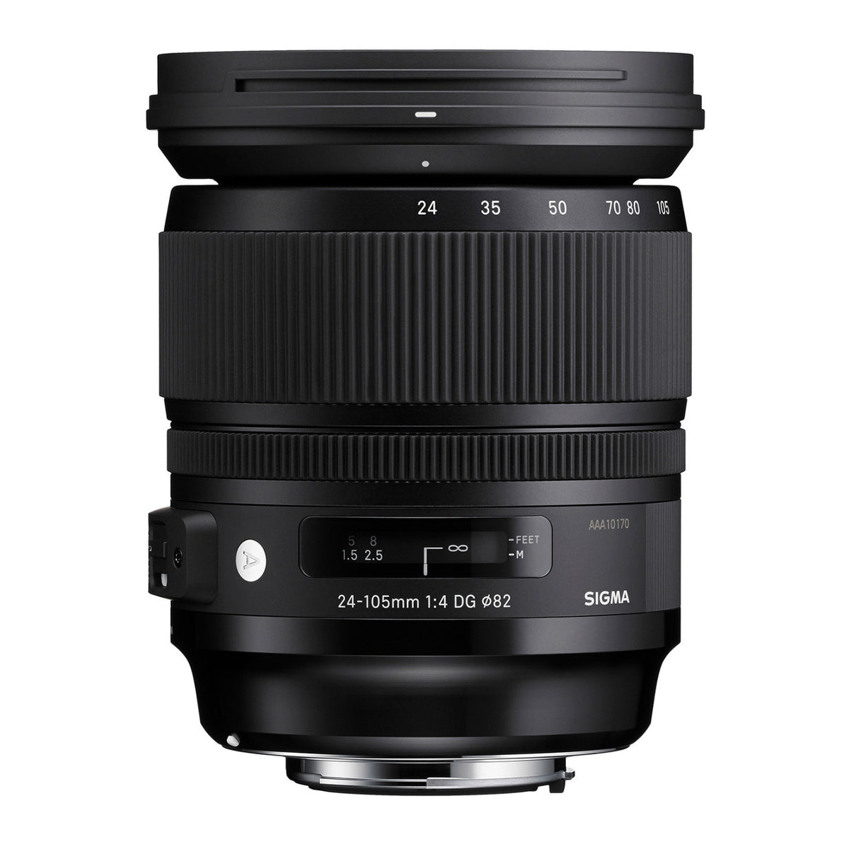Sigma 24-105mm F4.0 Art DG OS HSM Lens for Nikon DSLR Cameras with Portable Hard Drive Bundle