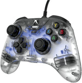 Snakebyte GamePad Officially Licensed RGB X Controller for Xbox Series X and PC (Clear)