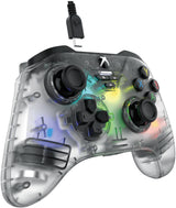 Snakebyte GamePad Officially Licensed RGB X Controller for Xbox Series X and PC (Clear)