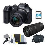 Canon EOS R7 Mirrorless Camera with RF-S 18-150mm and RF 100-400mm f/5.6-8 IS USM Lens Bundle