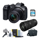 Canon EOS R7 Mirrorless Camera with RF-S 18-150mm and RF 100-400mm f/5.6-8 IS USM Lens Bundle