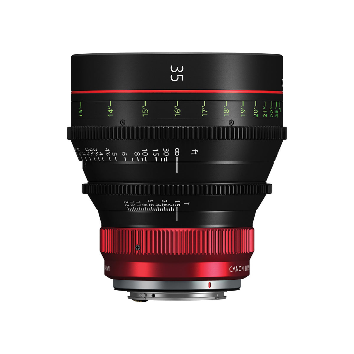 Canon CN-R 35mm T1.5 L F Cinema Prime Lens (Canon RF)