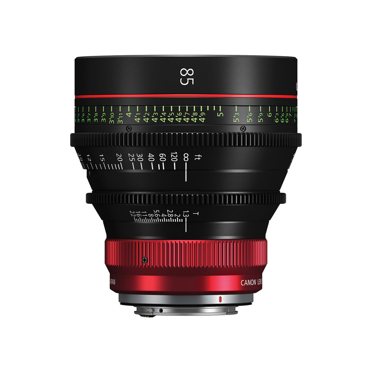 Canon CN-R 85mm T1.3 L F Cinema Prime Lens Canon RF (Open Box)