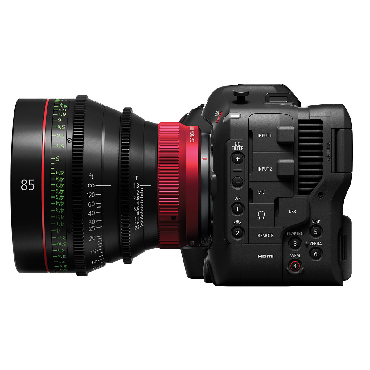 Canon CN-R 85mm T1.3 L F Cinema Prime Lens Canon RF (Open Box)