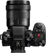 Panasonic LUMIX S5II 24.2MP Full Frame Mirrorless Camera Kit with 20- 60mm Lens, Bag, and Battery