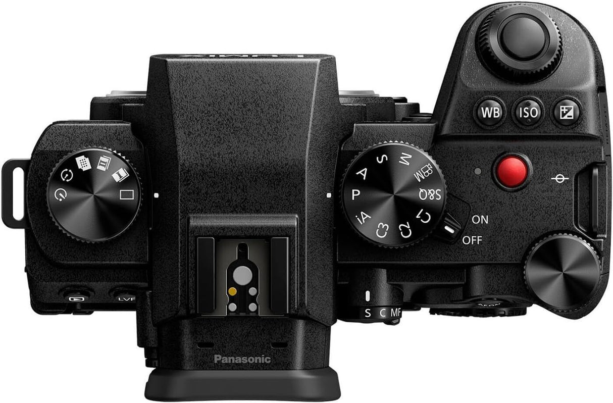 Panasonic LUMIX S5II 24.2MP Full Frame Mirrorless Camera Kit with 20- 60mm Lens, Bag, and Battery