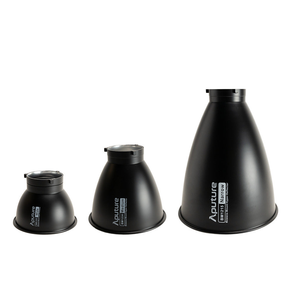 Aputure LS1200d Series Pro Three Bowens Mount Hyper Reflectors Kit with Varying Beam Angles