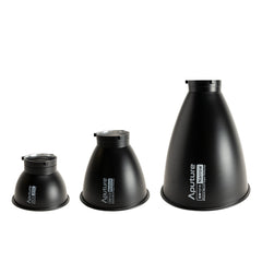 Aputure LS1200d Series Pro Three Bowens Mount Hyper Reflectors Kit with Varying Beam Angles