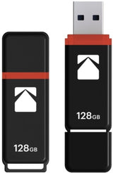 Kodak Classic K100 Cap and Body Series Universal Compatible USB2.0 128GB Flash Drive (10 Pack)