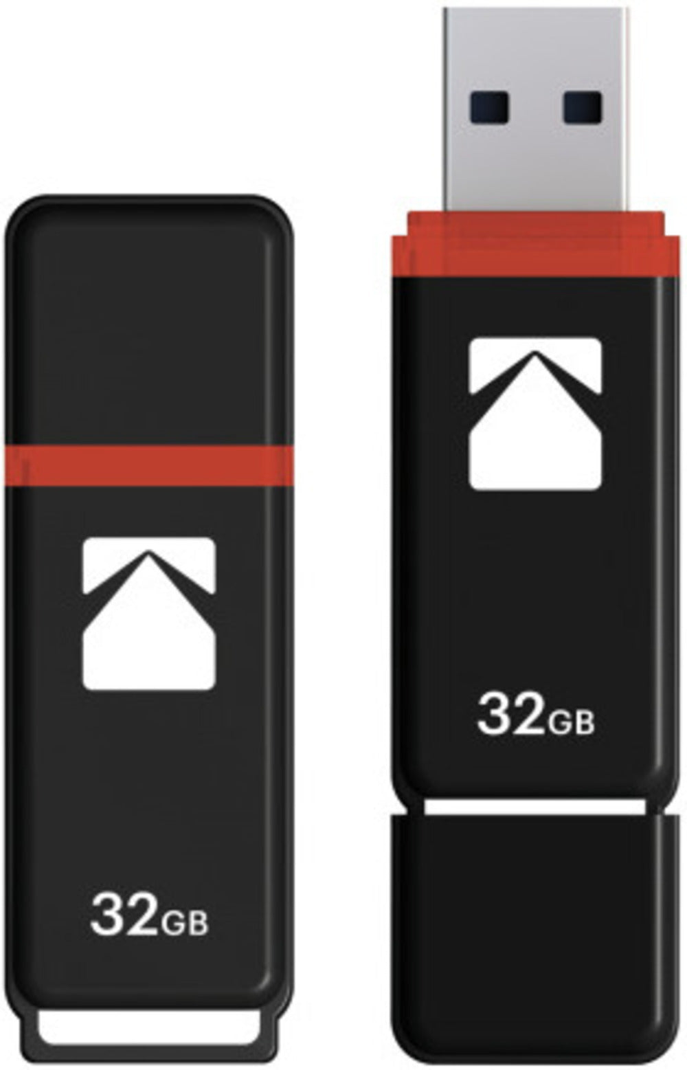 Kodak USB2.0 K100 32GB Flash Drive with 15MB/s Read Speed and 5MB/s Write Speed (50-Pack)