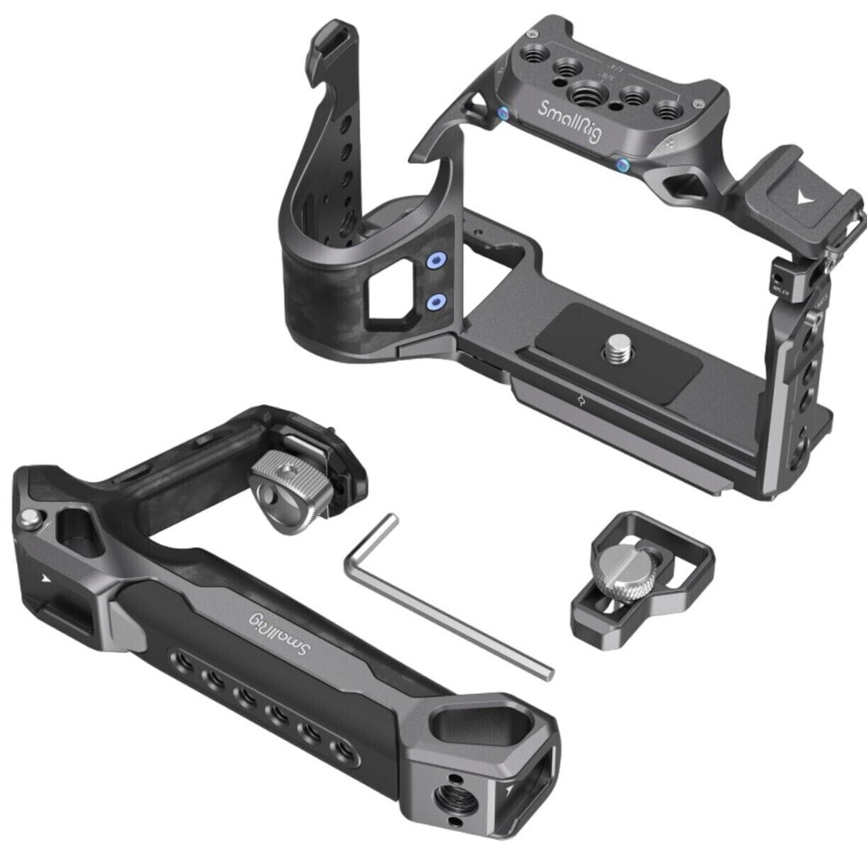 SmallRig Rhinoceros Basic Cage Kit with Cage and Handle for Sony Alpha 7R V, 7 IV, and 7S III