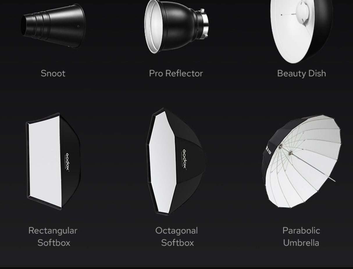 Godox Quicker Studio Flash QT600IIIM with Shutter Speed up to 1/8000s and Multi Flash Mode