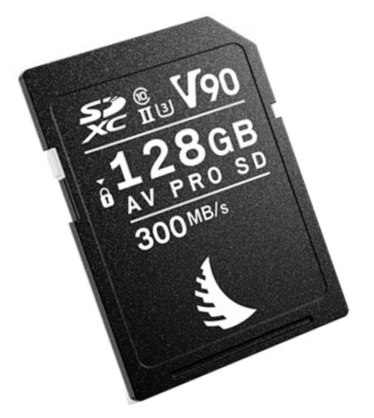 Angelbird AV PRO SD MK2 128 GB V90 Memory Card for 4K Plus Recording and Burst Photography