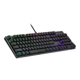 Cooler Master SK652 Full Mechanical Gaming Keyboard with Low Profile Brown Switches (Space Gray)