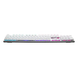 Cooler Master SK652 Full Mechanical Gaming Keyboard with Low Profile Red Switches (Silver/White)