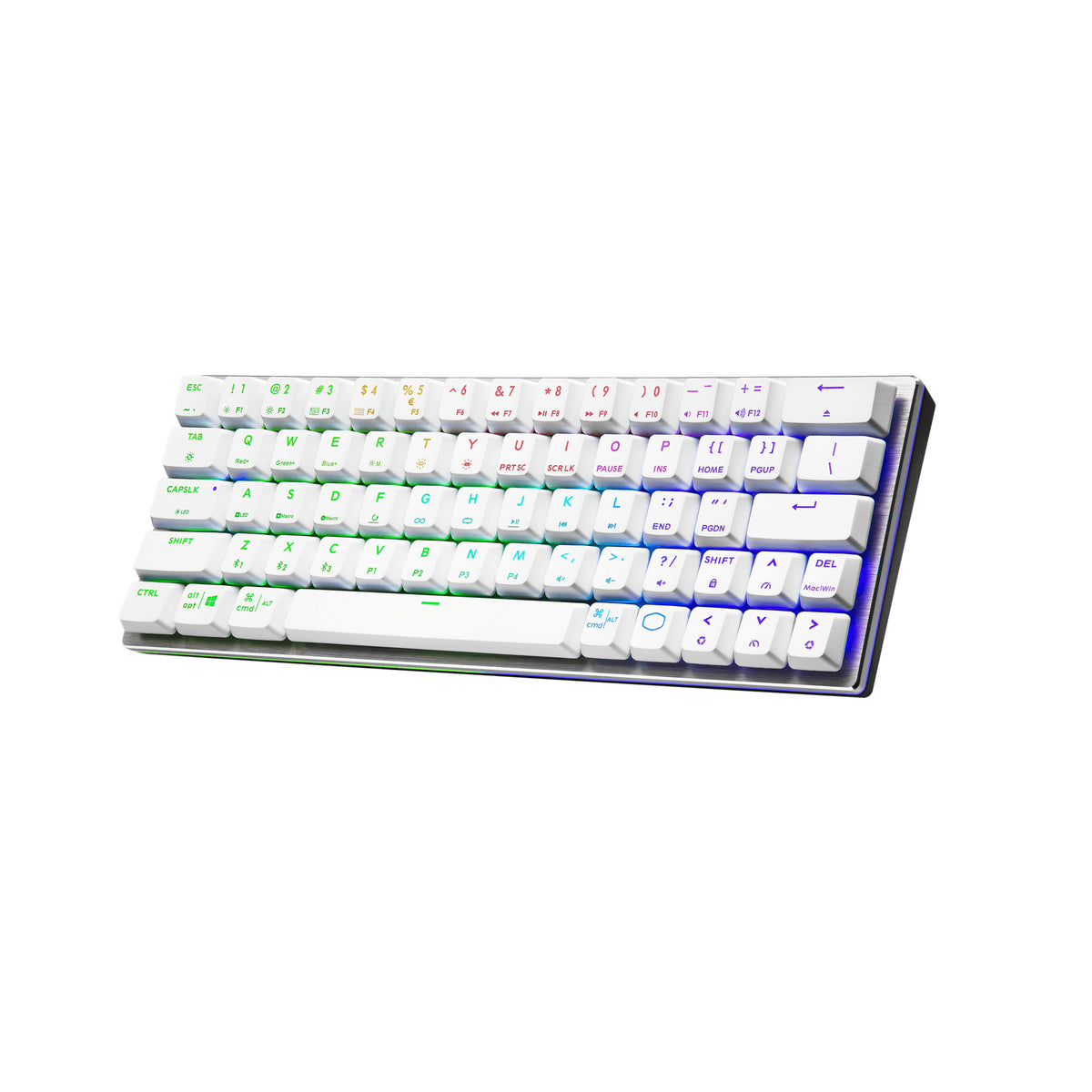 Cooler Master SK622 Wireless Bluetooth Mechanical RGB Gaming Keyboard (Silver White)