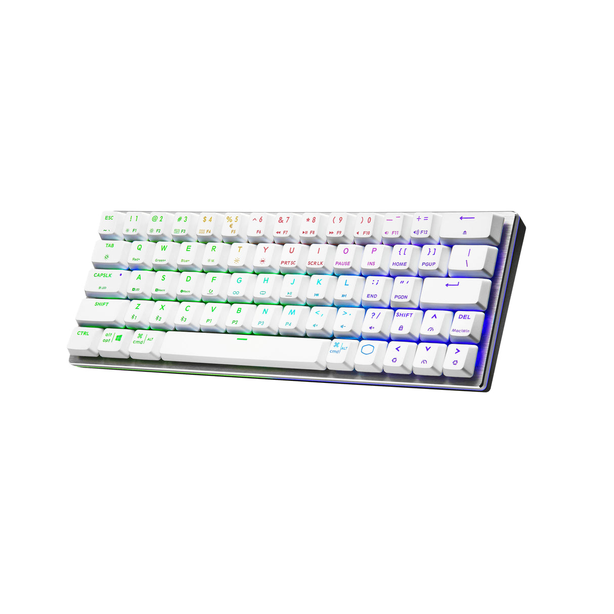 Cooler Master SK622 Wireless Bluetooth Mechanical RGB Gaming Keyboard (Silver White)