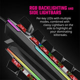 Cooler Master CK352 Sandblasted Aluminum Full Mechanical Gaming PC Keyboard (Tactile Brown Switches)