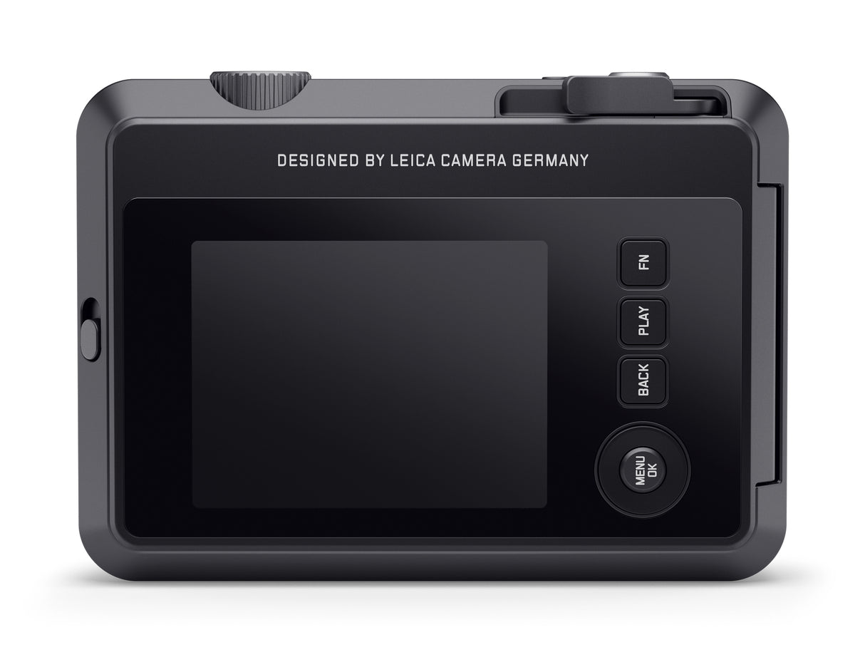Leica Sofort 2 Digital and Instant Photo Camera with LCD Display and Leica FOTOS App Support (Black)