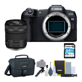 Canon EOS R8 Mirrorless Camera with RF15-30mm F4.5-6.3 IS STM Lens Bundle