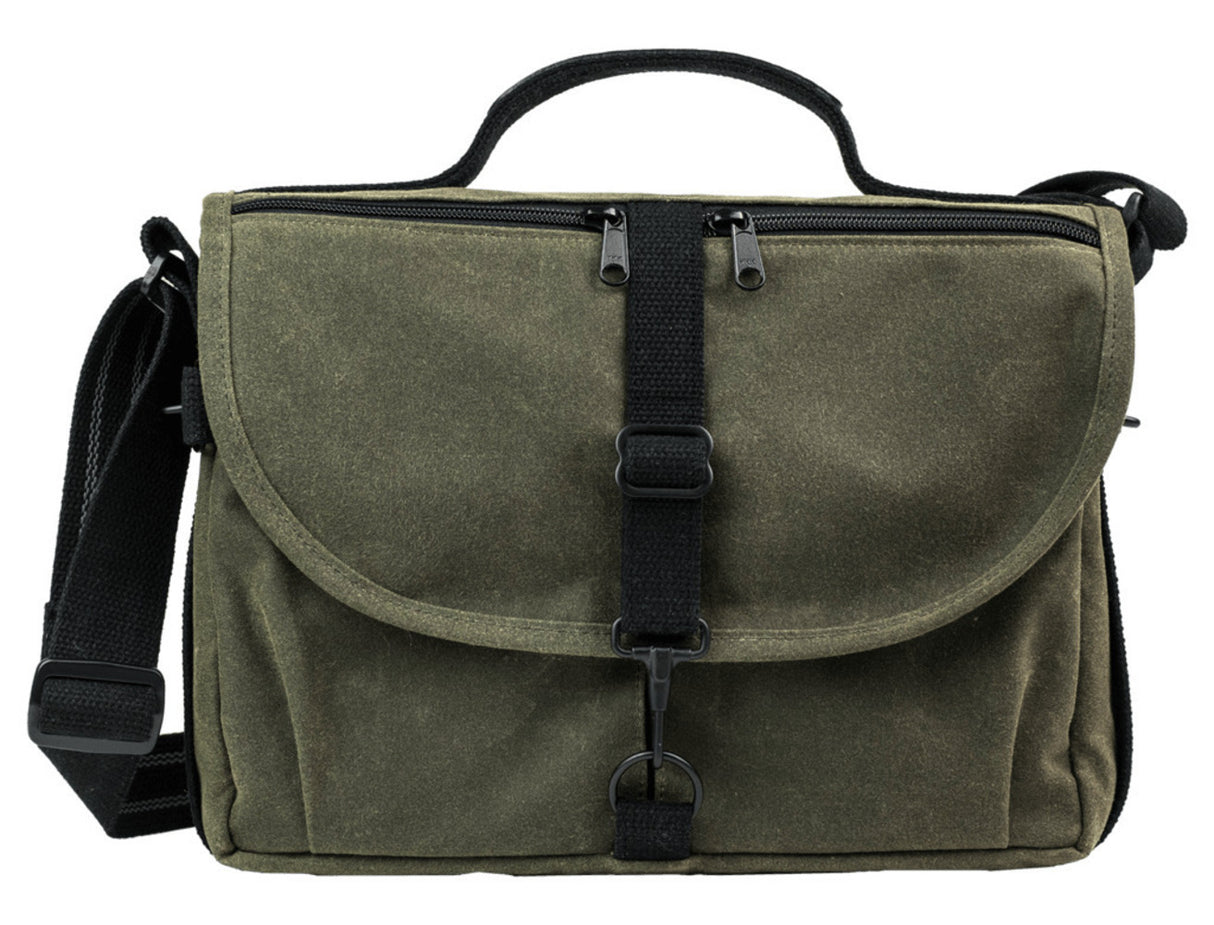 Domke F-803 Ruggedwear Weather-Resistant and Durable Messenger Bag (Military Green)