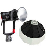Aputure LS 600C PRO RGBWW LED Light 600W Output with Hyper Reflector with Lantern Softbox