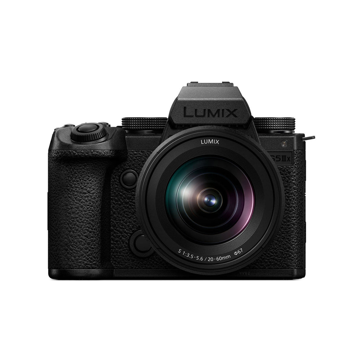 Panasonic Lumix S5 IIX Mirrorless Camera with 20-60mm Lens with Extra DMW-BLK22 Li-ion Battery Pack