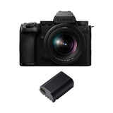 Panasonic Lumix S5 IIX Mirrorless Camera with 20-60mm Lens with Extra DMW-BLK22 Li-ion Battery Pack