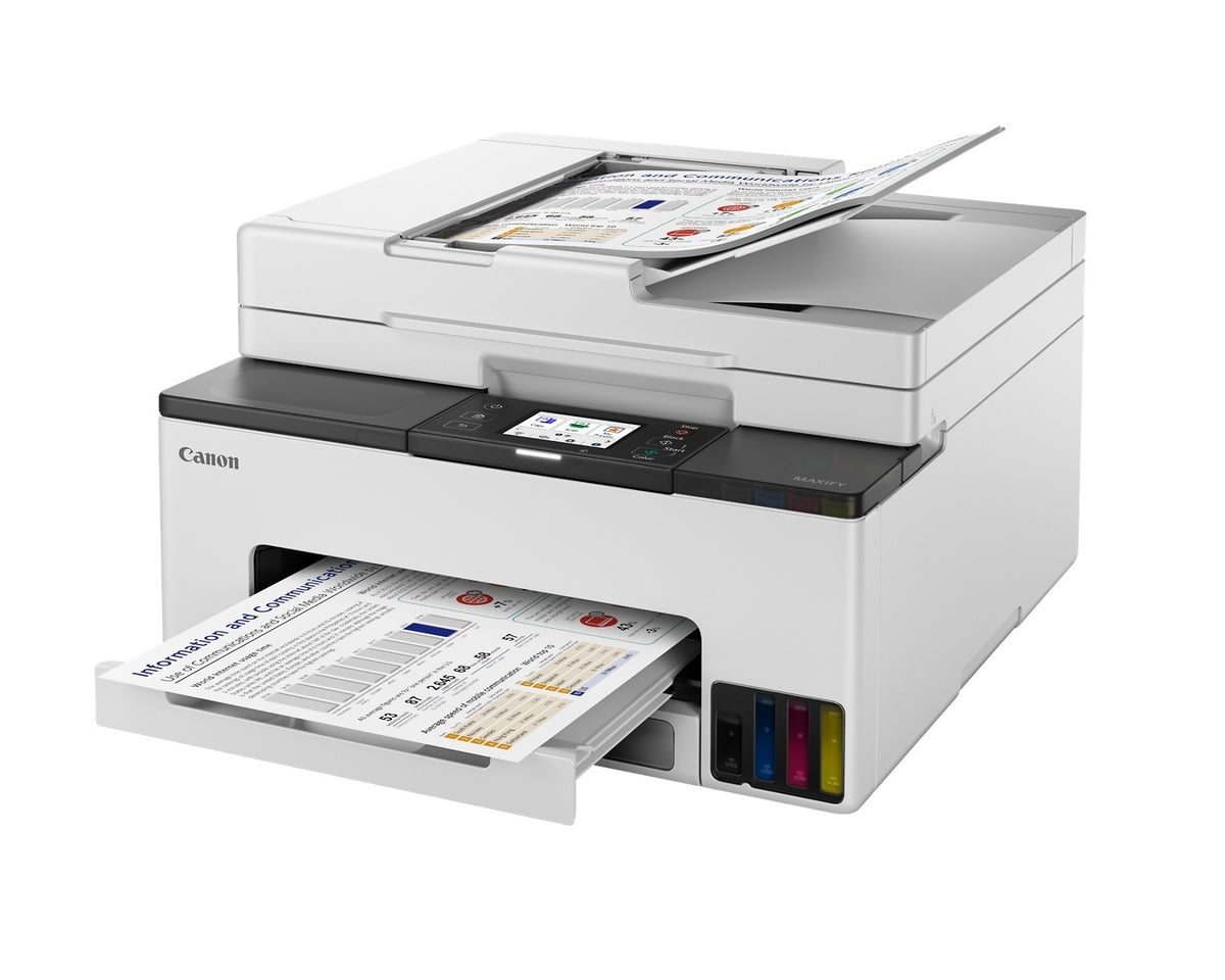 Canon Maxify GX2020 Wireless MegaTank All-In-One Color Inkjet Printer with 2.7-Inch Touchscreen