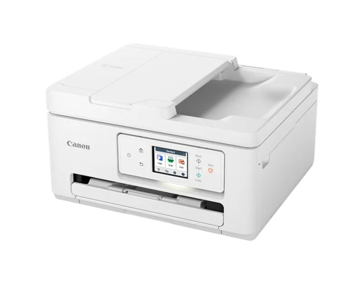 Canon Pixma TR7820 Wireless Home All-In-One Printer with Auto Document Feeder (White)