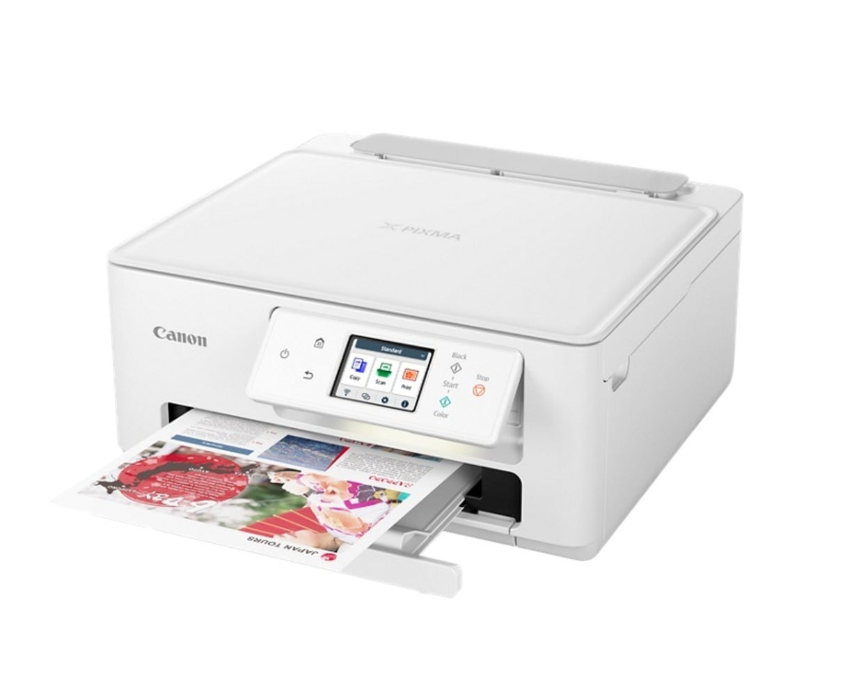 Canon Pixma TS7720 Wireless Home All-In-One Printer with Duplex Printing (White)